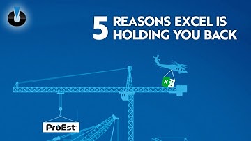 Construction Estimating: 5 Reasons Excel is Holding You Back