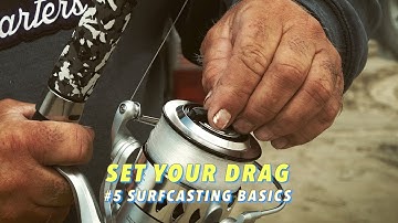 #5 SurfCasting Basics: Set your drag after casting