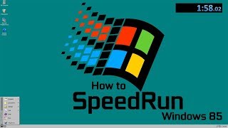 Jak udělat SpeedRun s Windows 95?