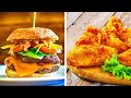 25 Fast Food Recipes to Cook In 5 Minutes || Delicious Burger And Pizza Hacks You Need to Try!