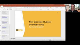 Sergio Chaparro - New Graduate Students Orientation SOE