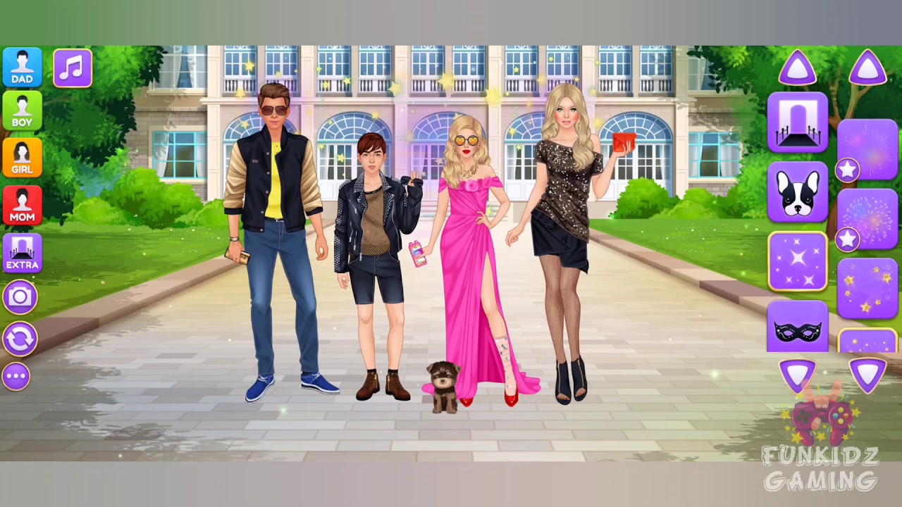 Makeup games Super star family play Fun teen makeup games Dress