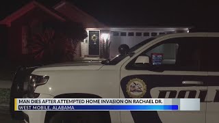Man accused of breaking in West Mobile home dies: Mobile Police