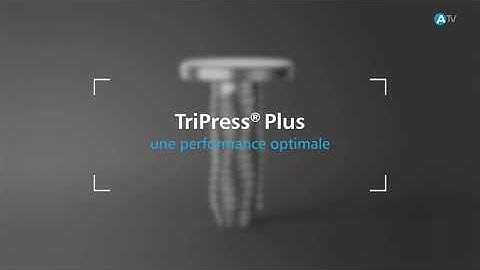 TriPress® Plus vs. Screw technology