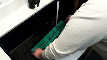 Chalk Couture For Beginners - Cleaning Your Transfer