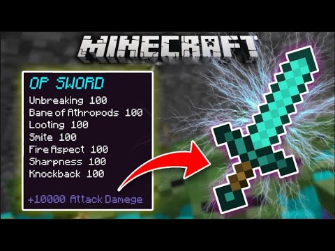 Minecraft OP SWORDS MOD  CRAFT GOD SWORDS AND KILL ANY MINECRAFT