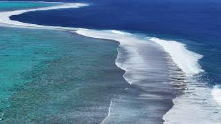 French Polynesia: Tahiti - Bora Bora Waves #borabora #tahiti #drone