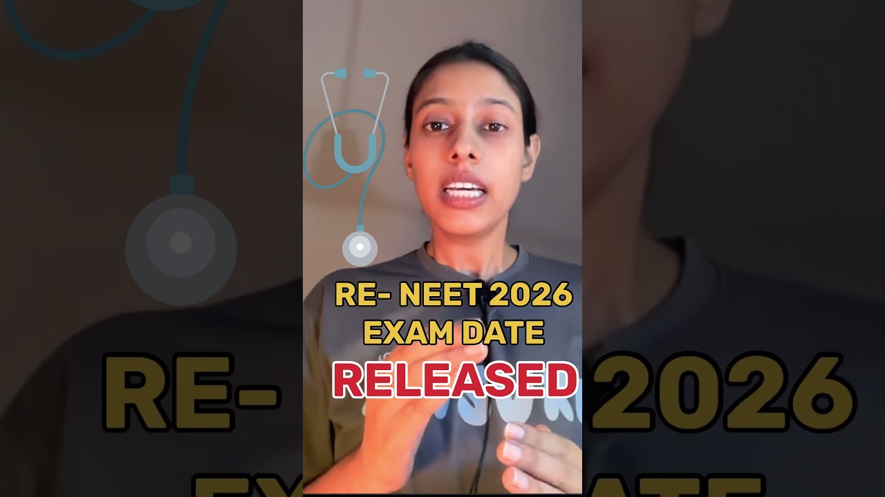 NTA Final Re-NEET 2026 Date Update 🚨