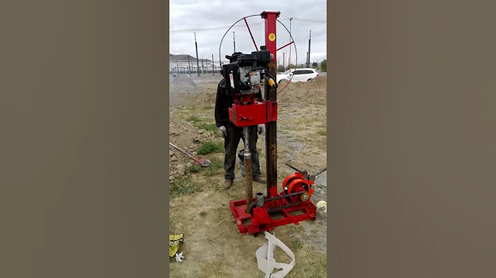 50m depth small portable core drilling machine, geotechnical engineering drilling rig - DayDayNews