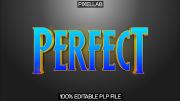 100% Editable! Golden Text Effect in Pixellab | Free PLP File