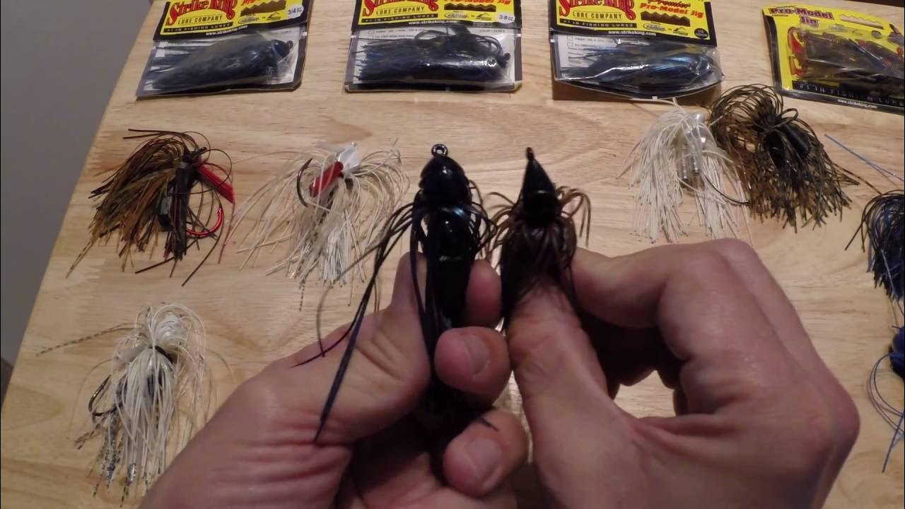 Flipping jig & swim jig differences for bass fishing fishing YouTube