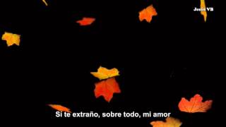Eric Clapton - Autumn Leaves (Subtitulado en español) chords