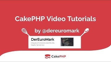 CakePHP Tutorial - CakePHP 5.x and IdeHelper plugin