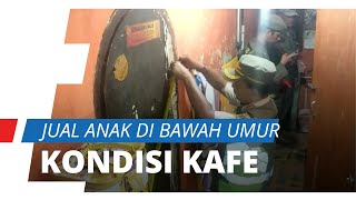 Kondisi Kafe Gang Royal Penjual Anak Di Bawah Umur, Tarif dari Rp750.000, Simak Video Penggerebekan