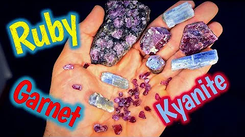 Finding HUGE Ruby & Gem Garnets Mining in North Ca...