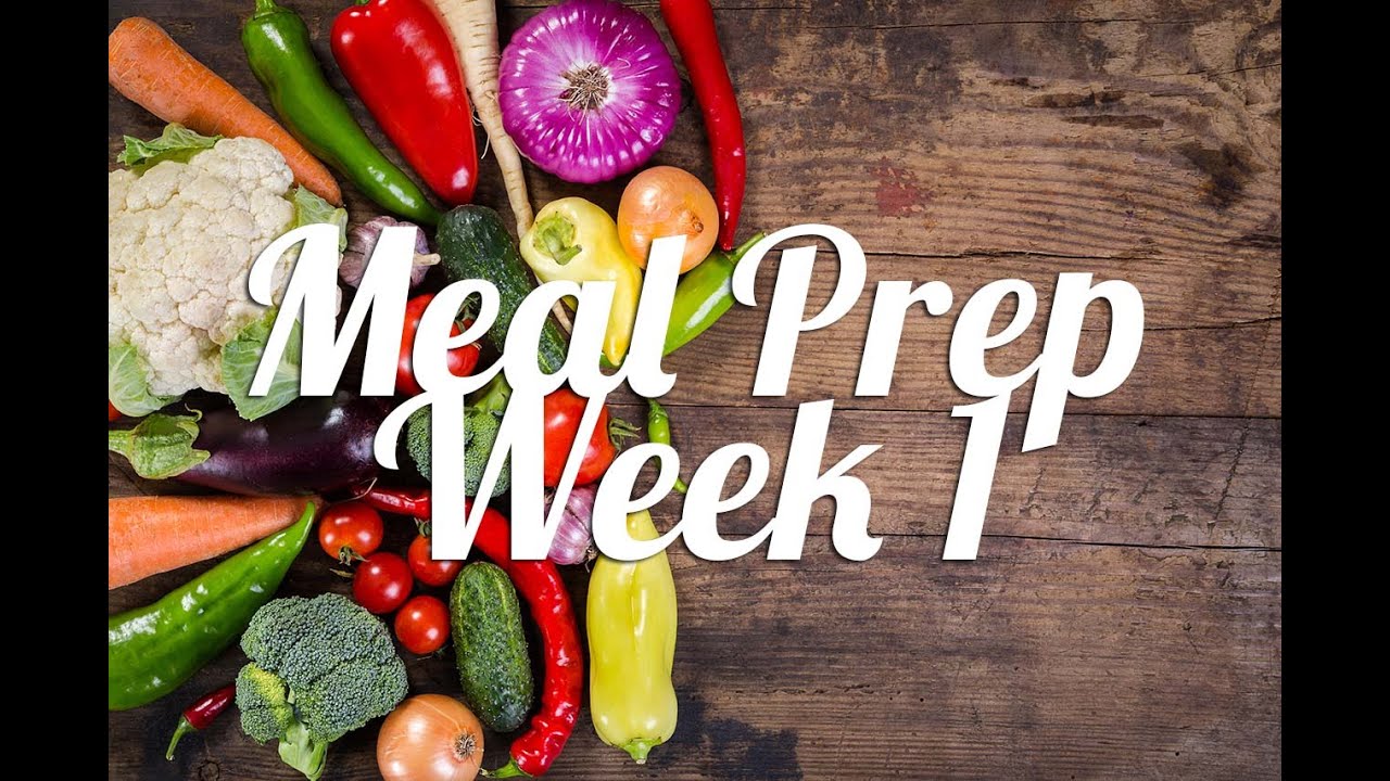 Healthy Meal Prep | Week 1 | The Domestic Geek