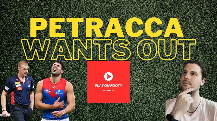 Christian Petracca Wants To Leave The Melbourne Demons - AFL