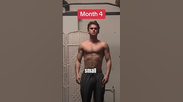 Realistic 8 Months Transformation (@ginogymofficial)