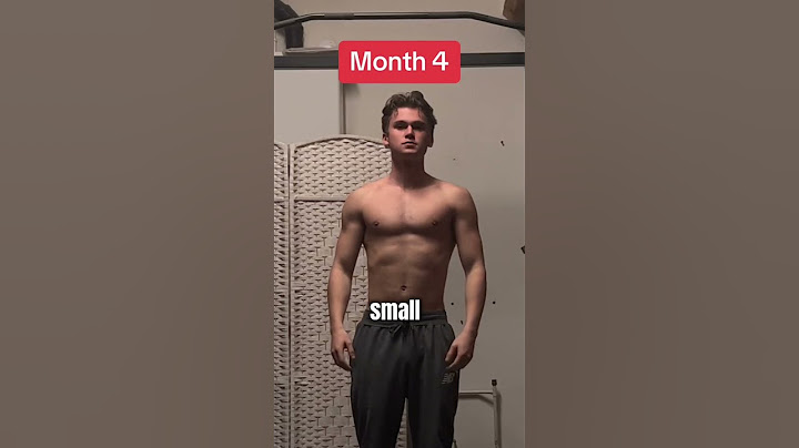 Realistic 8 Months Transformation (@ginogymofficial)