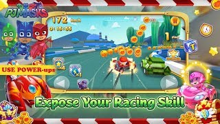 PJ MASKS: Héroes en Pijamas - Modo Historia, Héroes de la carrera - Mask Racing Rush Challenge screenshot 5