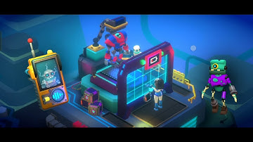 Tiny Robots : Portal Escape Chapter 7 Level 43 Lab Rat gameplay walkthrough