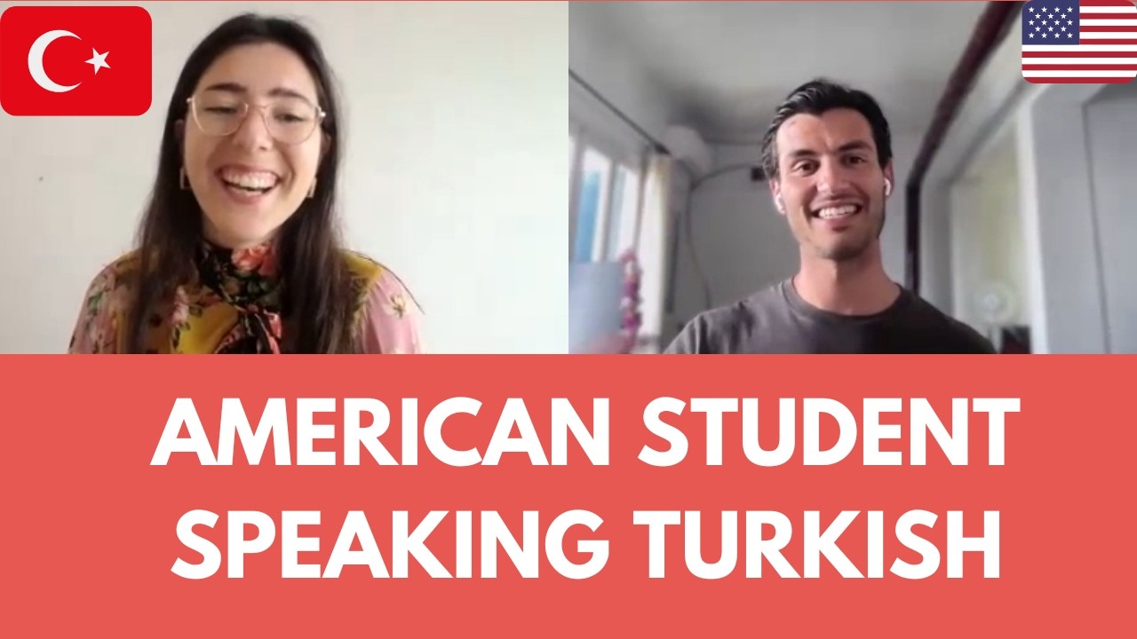American Engineer Speaking Turkish!!