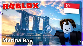 i visited Singapore in Roblox! - Marina Bay