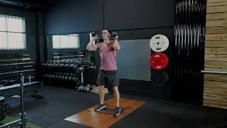 Heel Elevated DB Front Squat