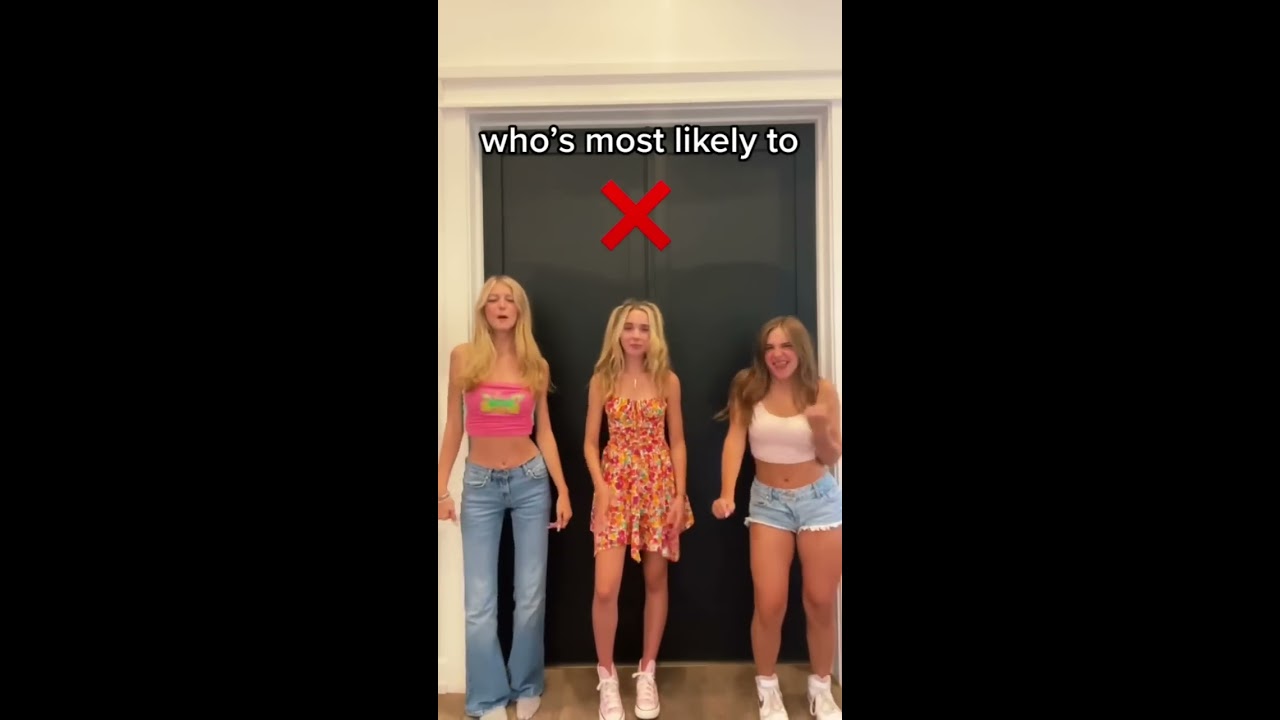 WHO S MOST LIKELY TO Ft Piper Rockelle Emily Dobson Shorts