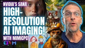 Exploring the Nvidia Sana Model: 4k AI Imagery, Fast!