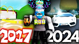 Favorite Roblox Game From Each Year