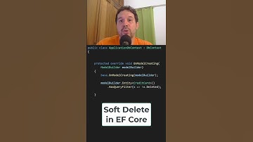 Delete Without Deleting?! EF Core Soft Delete Trick