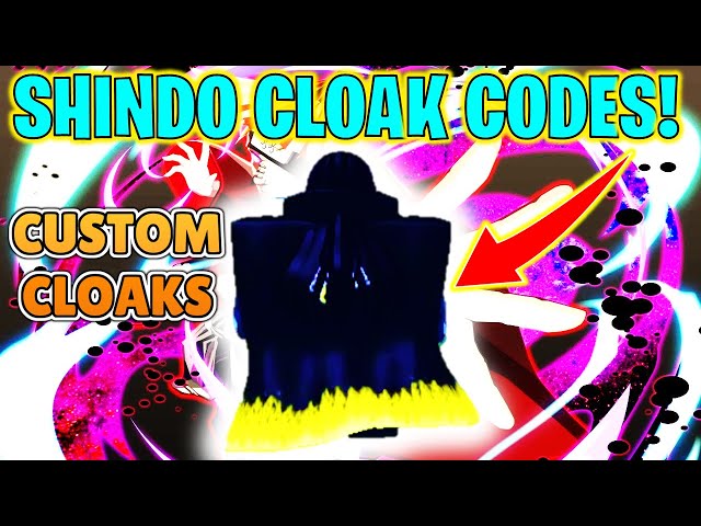 Shindo Life Cloak ID Codes and Equip Instructions