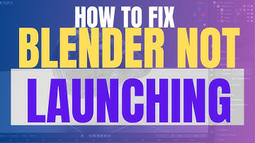 How to Fix Blender Not Launching/Opening on Windows PC (2025 Guide, Windows 11/10/7)