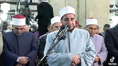 تلاوه قرانيه مباركه لفضيله الشيخ محمد فوزي البربري امام القبله بالجامع الازهر الشريف