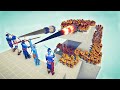 GODS ARMY vs 100x UNITS - Totally Accurate Battle Simulator TABS