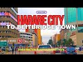 Conduire de harare city  beitbridge border town vues panoramiques 