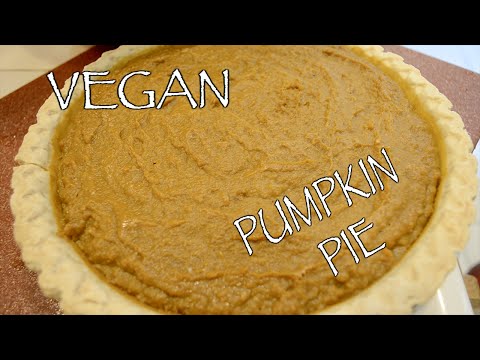 ๐ฟ How To Make Organic Vegan Pumpkin Pie | Plant-Based Meals