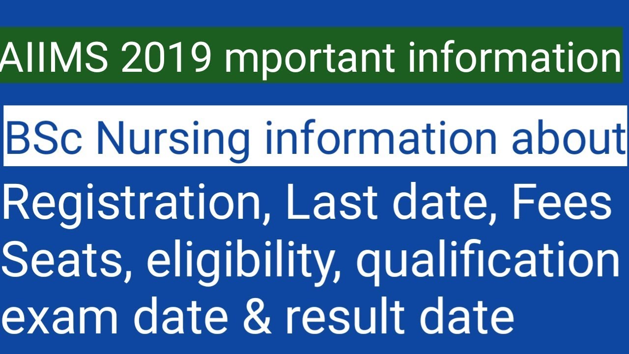 aiims-2019-bsc-hons-nursing-registration-fees-seats