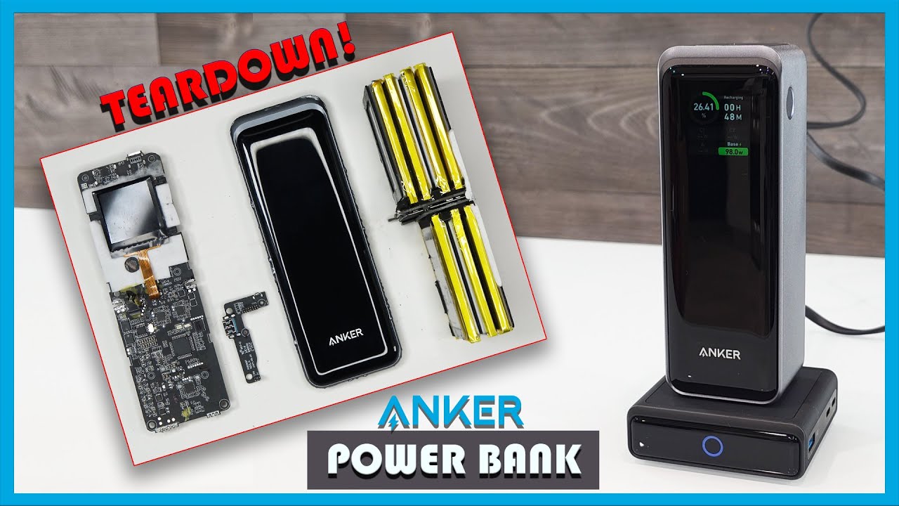 Anker Prime HUGE 27,650 mAh Power Bank Review & Teardown. A Look Anker Prime HUGE 27,650 mAh Power Bank Review & Teardown. A Look