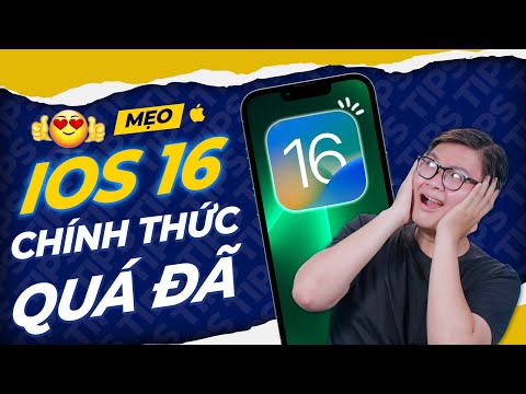 IOS 16 CHÍNH THỨC: có nên lên hay không, lỗi hay không đây?? THẾ GIỚI DI ĐỘNG