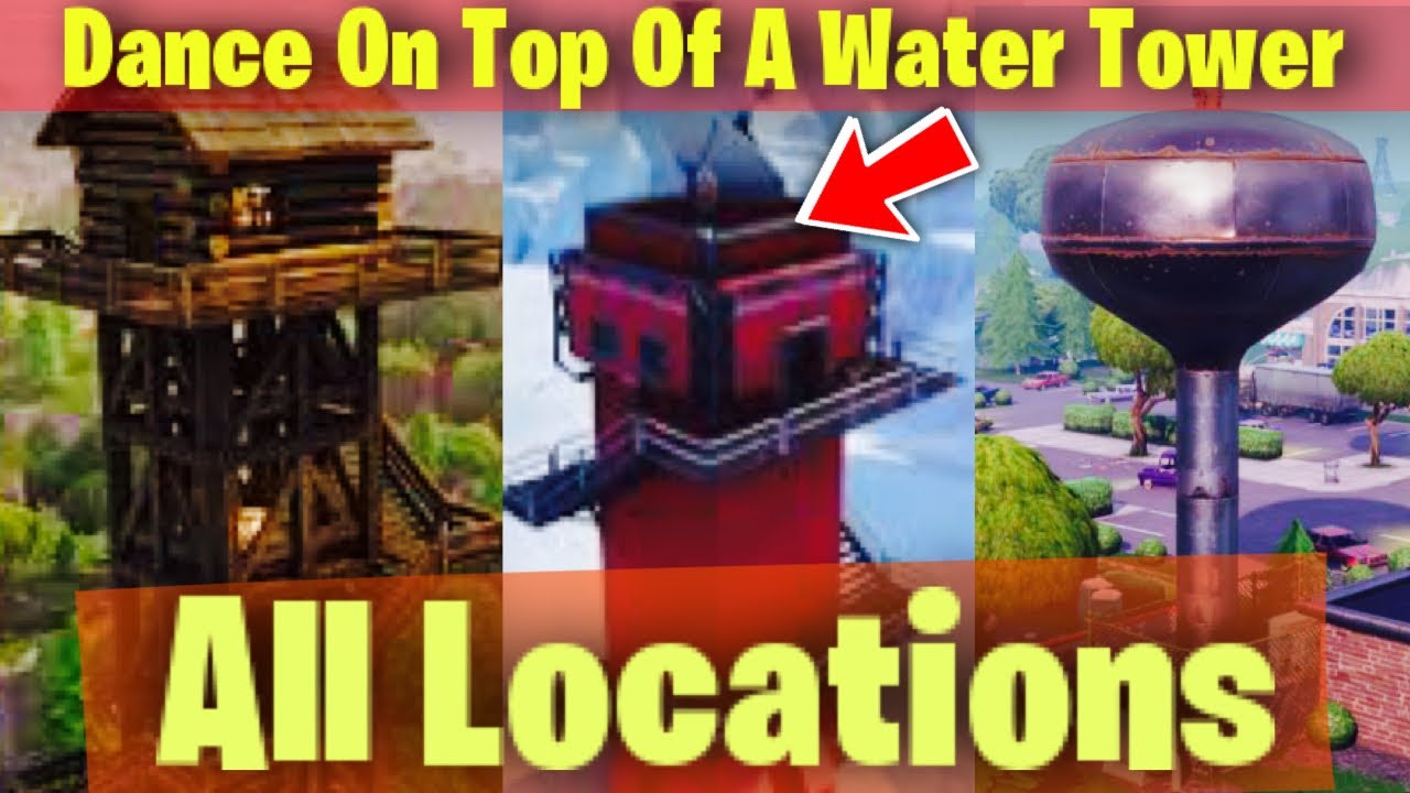 'Fortnite' Challenge Guide: Where To Dance On Top Of A Water Tower