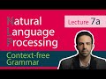 Nlp lecture 7a  context free grammar