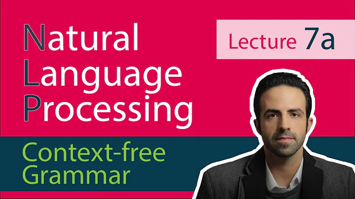 NLP Lecture 7(a) - Context Free Grammar