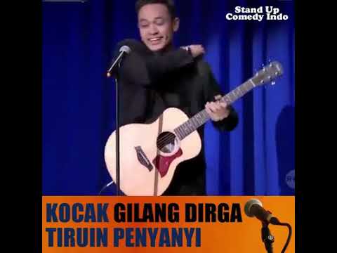 Gilang Dirga tiruan suara penyanyi (Stand Up Comedy Indo)