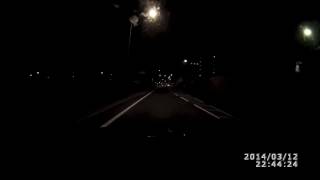 Another GATSO speed camera flash head on