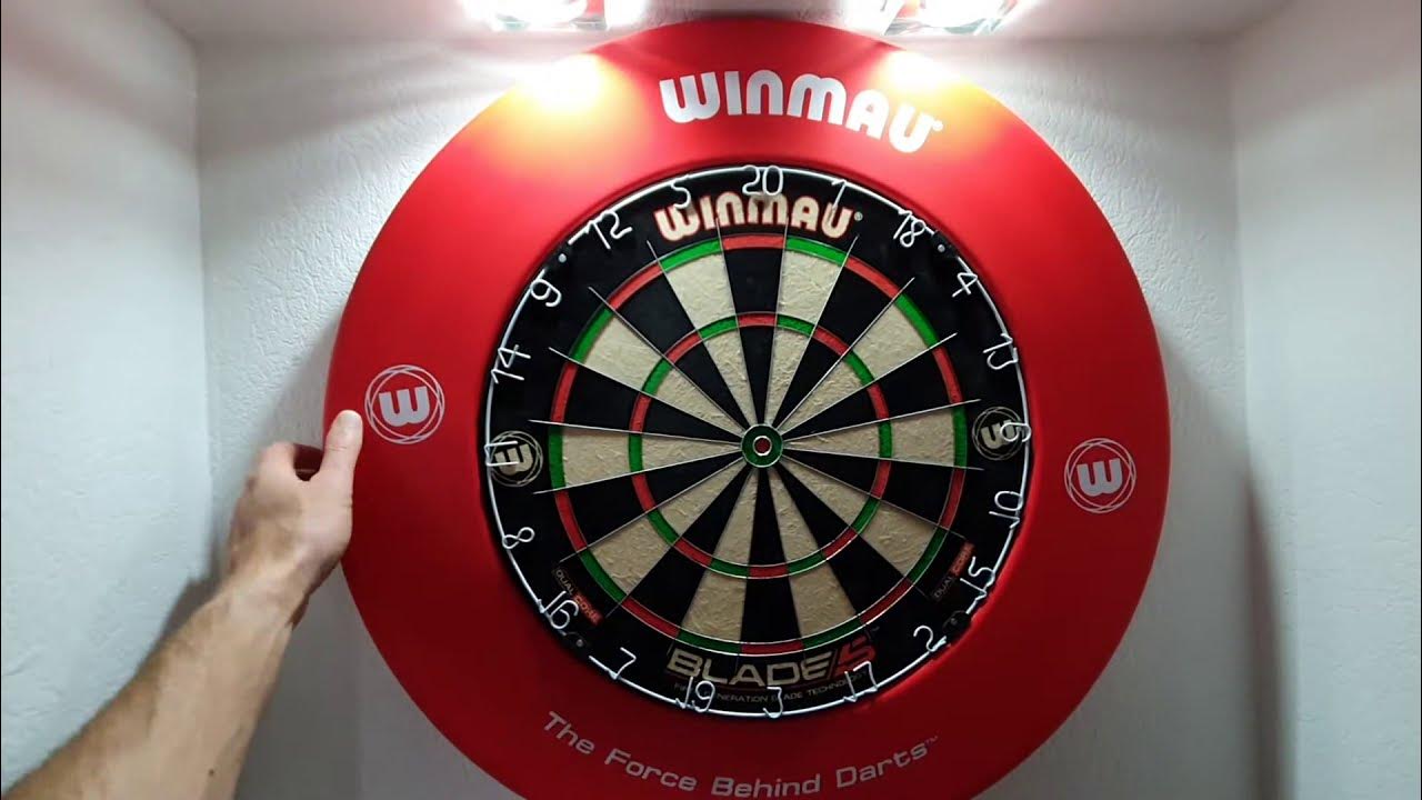 How to Install / Put Up Winmau Surround Dartboard YouTube