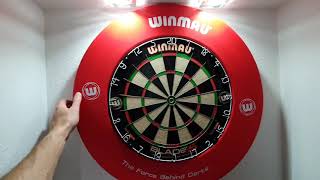 How to Install / Put Up Winmau Surround  Dartboard