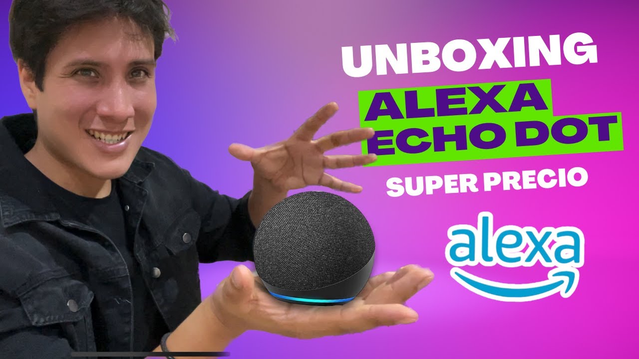 Echo Dot 5 (con Alexa)  Unboxing y review en español 