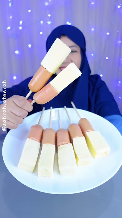 make melted corndog without mozzarella #shorts